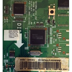 MAIN PARA TV SAMSUNG / NUMERO DE PARTE BN94-02808A / BN41-01154B / BN97-03335A / PARTE SUSTITUTA BN96-12482A / PANEL S58FH-YB03 / S58FH-YD01 / MODELOS PN58B540S3FXZC / PN58B540S3FXZA K601